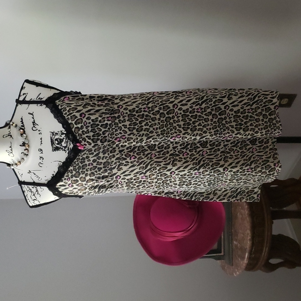 Pretty Animal Print Lingerie